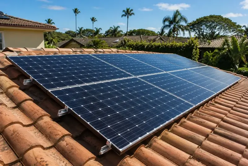 Installation de panneaux solaires à Bois-de-la-Pierre